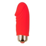 Красный вибромассажер Sweet Toys - 5,5 см