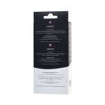 Черные анальные бусы Cephei - 33,5 см