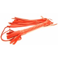 Красная плетка из натуральной кожи Красная плетка из натуральной кожи