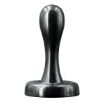 Черная анальная пробка Bowler Plug SM - 8,4 см