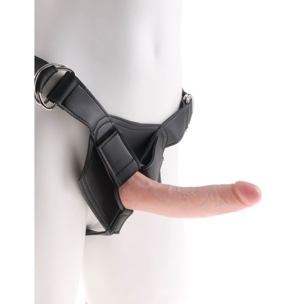 Страпон на виниловых трусиках Strap-on Harness Cock - 17,8 см