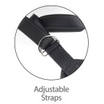 Кофейный страпон Strap-on Harness Cock - 15,2 см