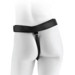 Кофейный страпон Strap-on Harness Cock - 15,2 см