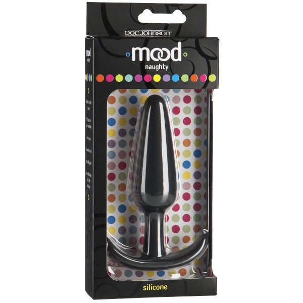 Анальная пробка для ношения Mood Naughty 45  Silicone - 11,5 см