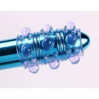 Сиреневая сквозная насадка с шишечками Сиреневая сквозная насадка с шишечками