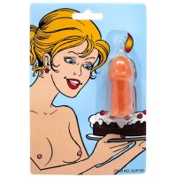 Свечка на торт Шалун в форме пениса Свечка на торт Шалун в форме пениса