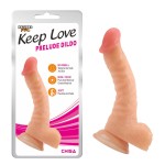 Телесный фаллоимитатор Prelude Dildo - 20 см