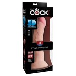 Телесный фаллоимитатор на присоске 8  Triple Density Cock - 24,1 см