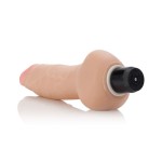 Реалистичный вибратор Futurotic Ballsy Vibrating Dong 45  - 16 см