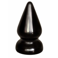 Чёрный анальный плаг MAGNUM 0 - 10 см. Чёрный анальный плаг MAGNUM 0 - 10 см.