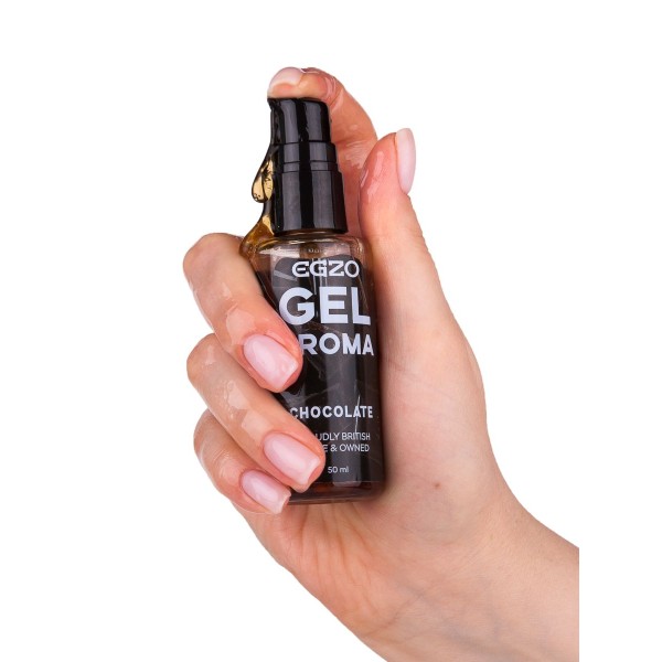 Интимный лубрикант Egzo Aroma с ароматом шоколада - 50 мл