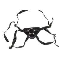 Черные трусы для фиксации насадок Instigator Черные трусы для фиксации насадок Instigator