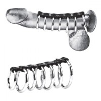 Хомут на пенис из 7 колец 7 Ring Gates Of Hell Хомут на пенис из 7 колец 7 Ring Gates Of Hell