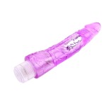 Фиолетовый вибратор Glitters MrRight - 23 см