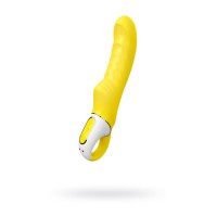 Жёлтый вибратор Satisfyer Yummy Sunshine - 22,5 см. Жёлтый вибратор Satisfyer Yummy Sunshine - 22,5 см.