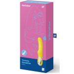 Жёлтый вибратор Satisfyer Yummy Sunshine - 22,5 см