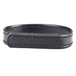 Кольцо на пенис из искусственной кожи на липучке VELCRO COCK RING - 5 см