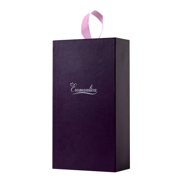 Фиолетовый стимулятор эрогенных зон Eromantica BUNNY - 12,5 см