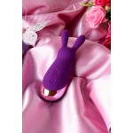Фиолетовый стимулятор эрогенных зон Eromantica BUNNY - 12,5 см