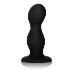 Черный анальный стимулятор Silicone Back End Play - 10,75 см