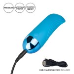 Голубой мини-вибратор Tremble Tickle - 12,75 см