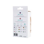 Мятная анальная втулка Brilliant с прозрачным кристаллом - 8 см Мятная анальная втулка Brilliant с прозрачным кристаллом - 8 см