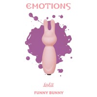 Розовый мини-вибратор с ушками Emotions Funny Bunny Light pink Розовый мини-вибратор с ушками Emotions Funny Bunny Light pink