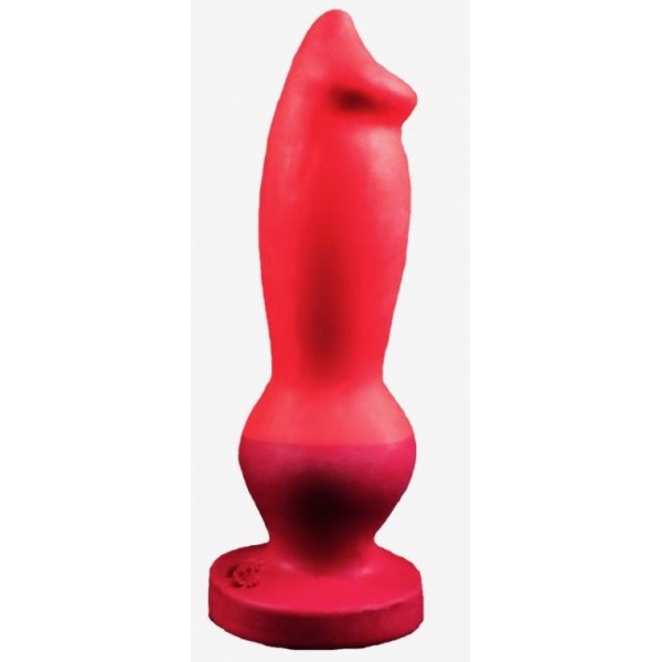 Красный фаллоимитатор  Стаффорд large  - 26 см