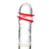 Презерватив с усиками Стимулирующая штучка №6 - 1 шт.