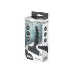 Черная анальная вибропробка New Edition Splendor - 12,1 см