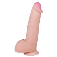 Реалистичный фаллоимитатор на присоске REAL Next № 27 - 23 см.