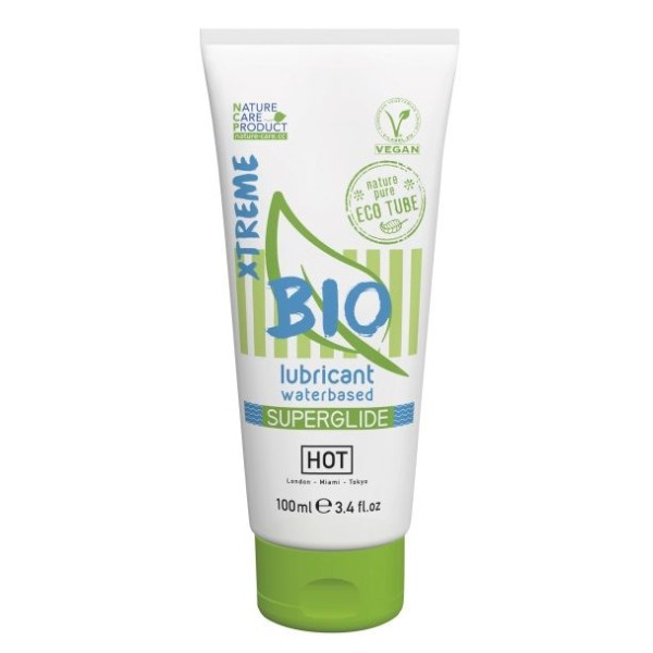 Интимный увлажняющий гель BIO SuperGlide Xtreme - 100 мл