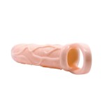 Телесная насадка на пенис с подхватом MEN EXTENTSION - 17 см