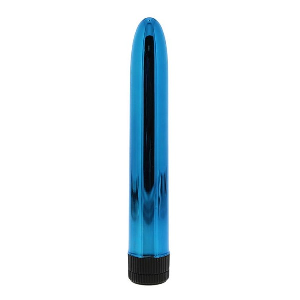 Голубой вибратор KRYPTON STIX 6 MASSAGER - 15,2 см
