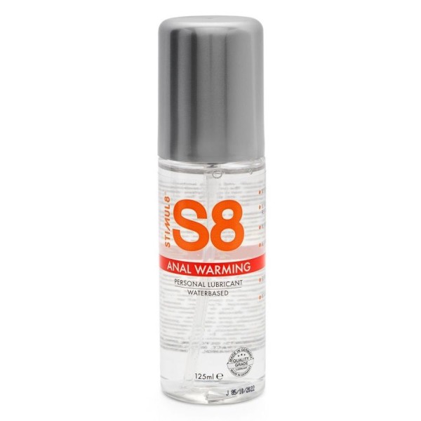 Согревающий анальный лубрикант Stimul8 Warming Anal Lube - 125 мл