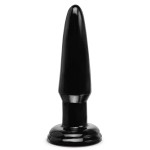 Черная малая анальная пробка Beginners Butt Plug - 10 см