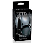 Черная малая анальная пробка Beginners Butt Plug - 10 см
