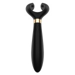 Чёрный вибромассажер для пар Satisfyer Endless Fun