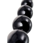Черная анальная цепочка A-toys - 28,3 см