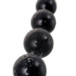 Черная анальная цепочка A-toys - 28,3 см
