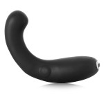 Черный гнущийся вибратор G-Kii G-Spot   Clitoral Vibrator - 23 см