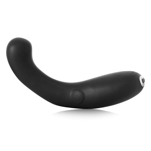 Черный гнущийся вибратор G-Kii G-Spot   Clitoral Vibrator - 23 см