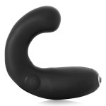Черный гнущийся вибратор G-Kii G-Spot   Clitoral Vibrator - 23 см