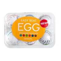 Набор из 6 мастурбаторов Tenga EGG III с различным рельефом Набор из 6 мастурбаторов Tenga EGG III с различным рельефом
