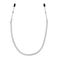 Регулируемые зажимы-пинцеты с серебристой цепочкой Регулируемые зажимы-пинцеты с серебристой цепочкой