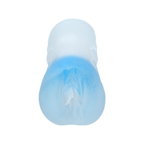 Прозрачный реалистичный мастурбатор Juicy Pussy Subtle Crystal