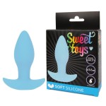 Голубая анальная втулка Sweet Toys - 8,5 см