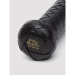 Черный кожаный флоггер Bound to You Faux Leather Flogger - 63,5 см