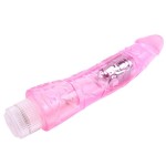Розовый вибратор Glitters MrRight - 23 см