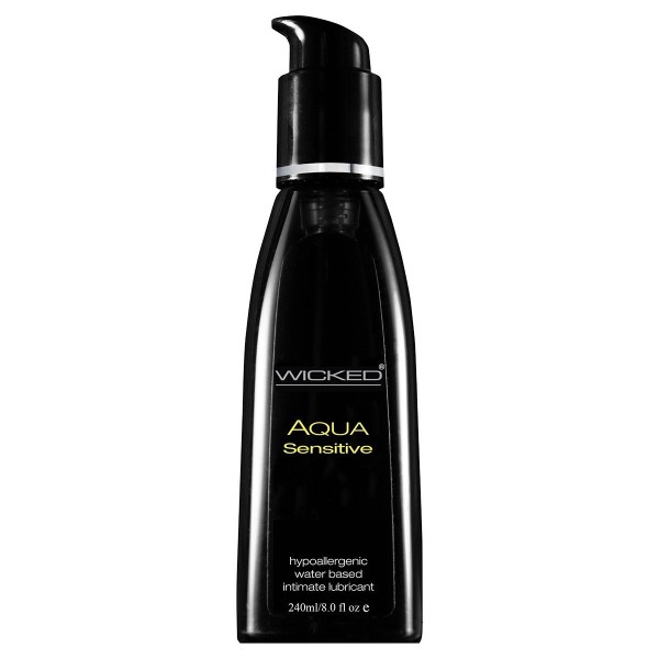 Мягкий лубрикант на водной основе AQUA SENSITIVE - 240 мл